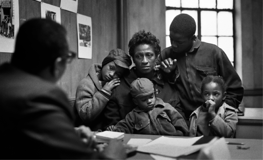 The Fontenelles at the Poverty Board - Gordon Parks (1912–2006)